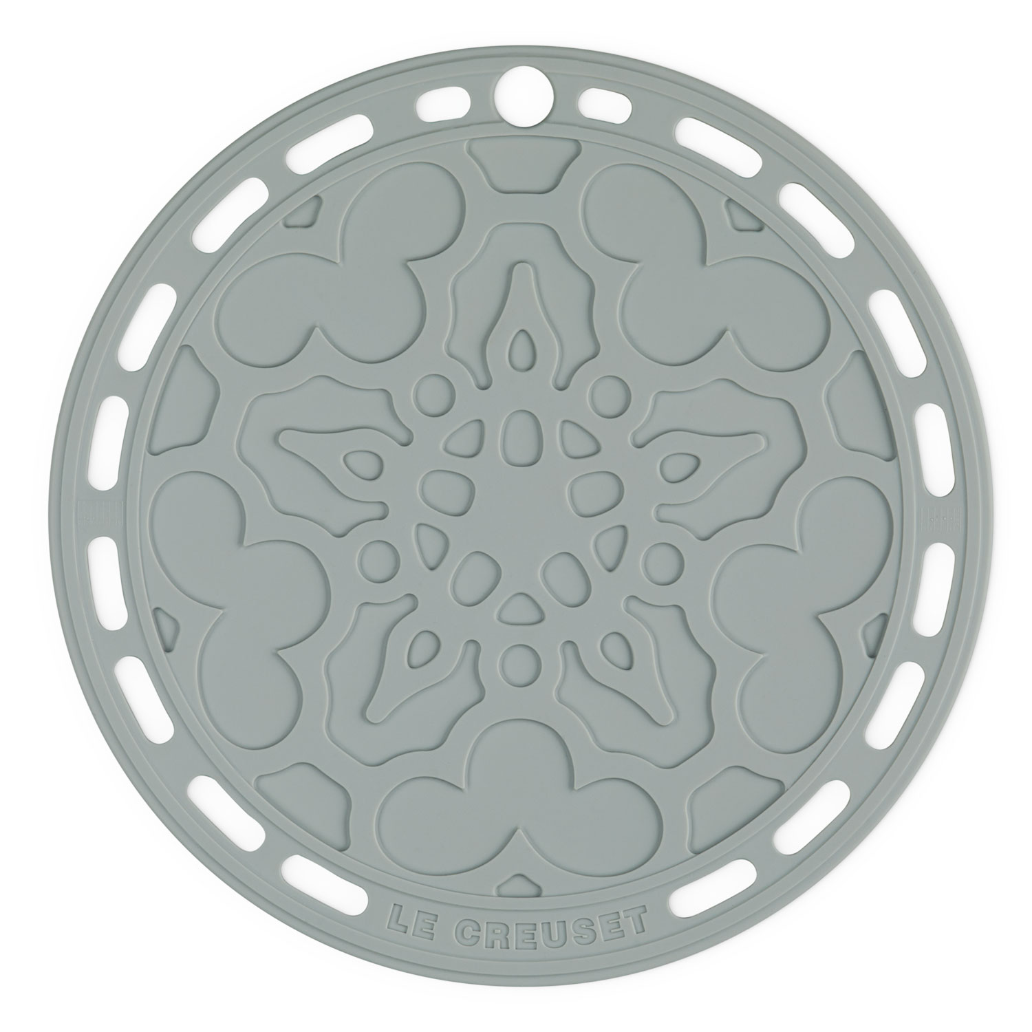 Le Creuset Heritage French Silicone Trivet 20cm - Sea Salt